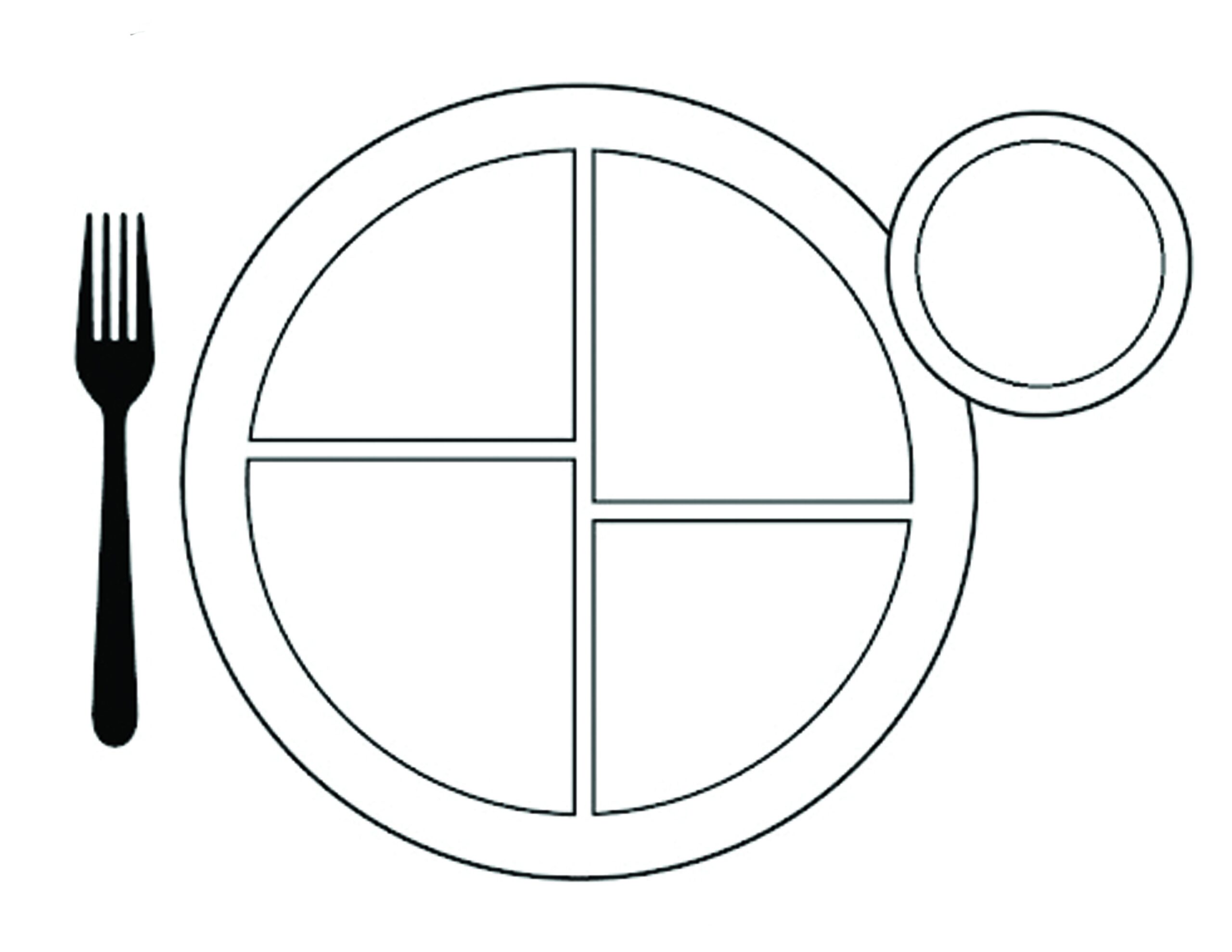 Choose Myplate Coloring Sheet Christopher Myersa S Coloring Pages