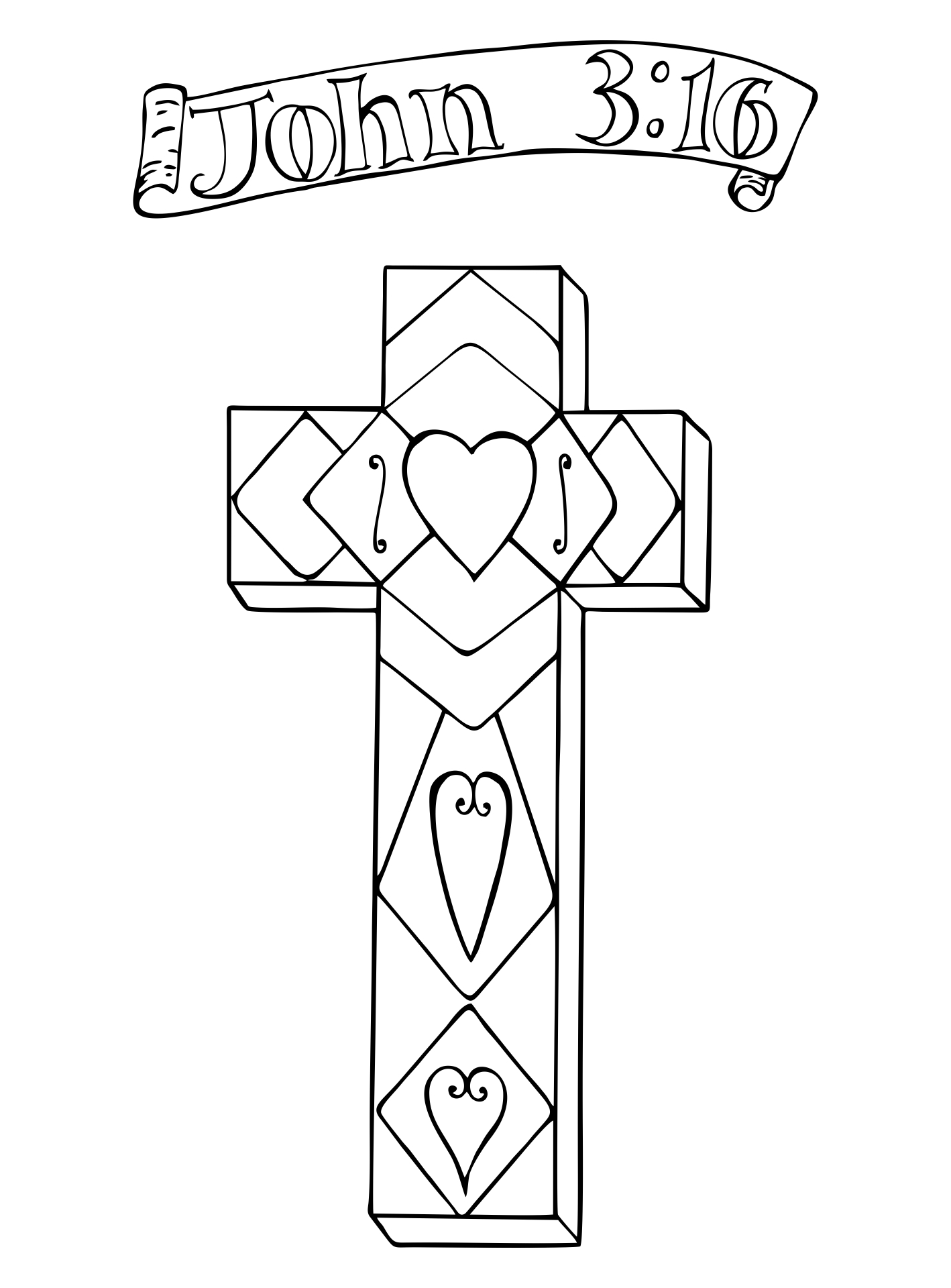 Printable Coloring Christian Christmas Pages