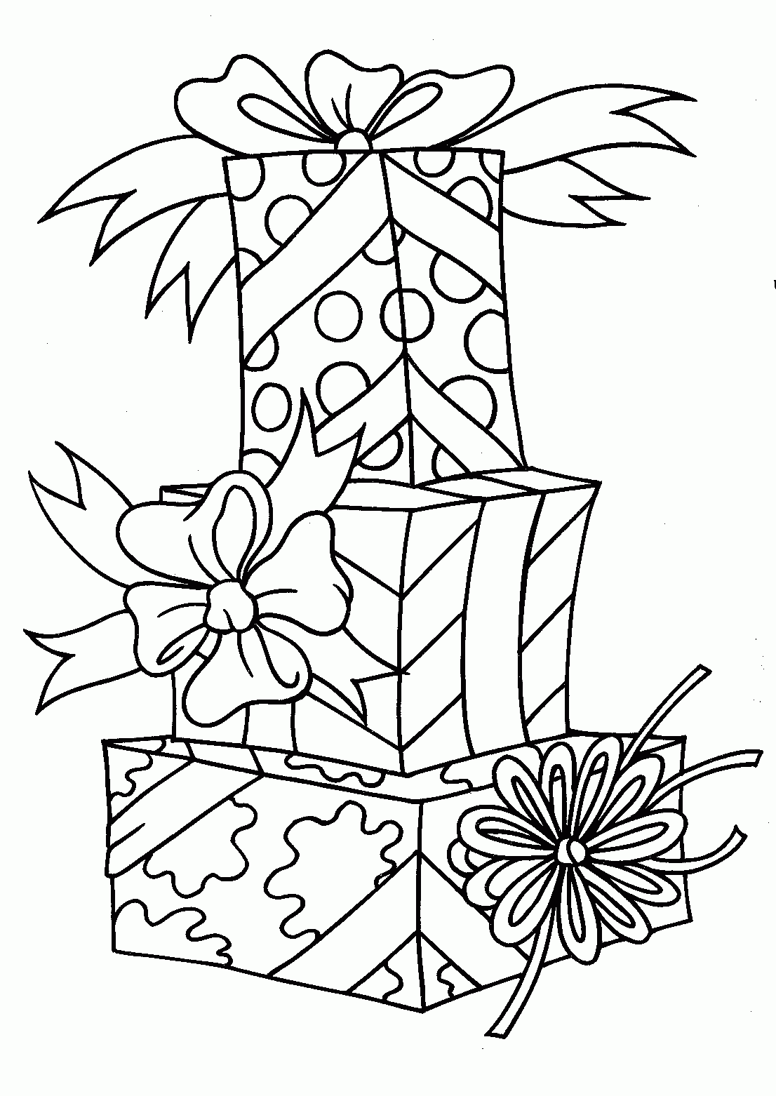Christmas Coloring Page