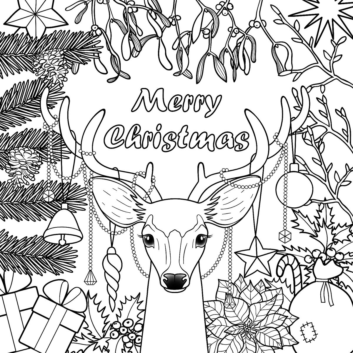 Christmas Coloring Pages For Kids Adults 16 Free Printable Coloring Pages For The Holidays