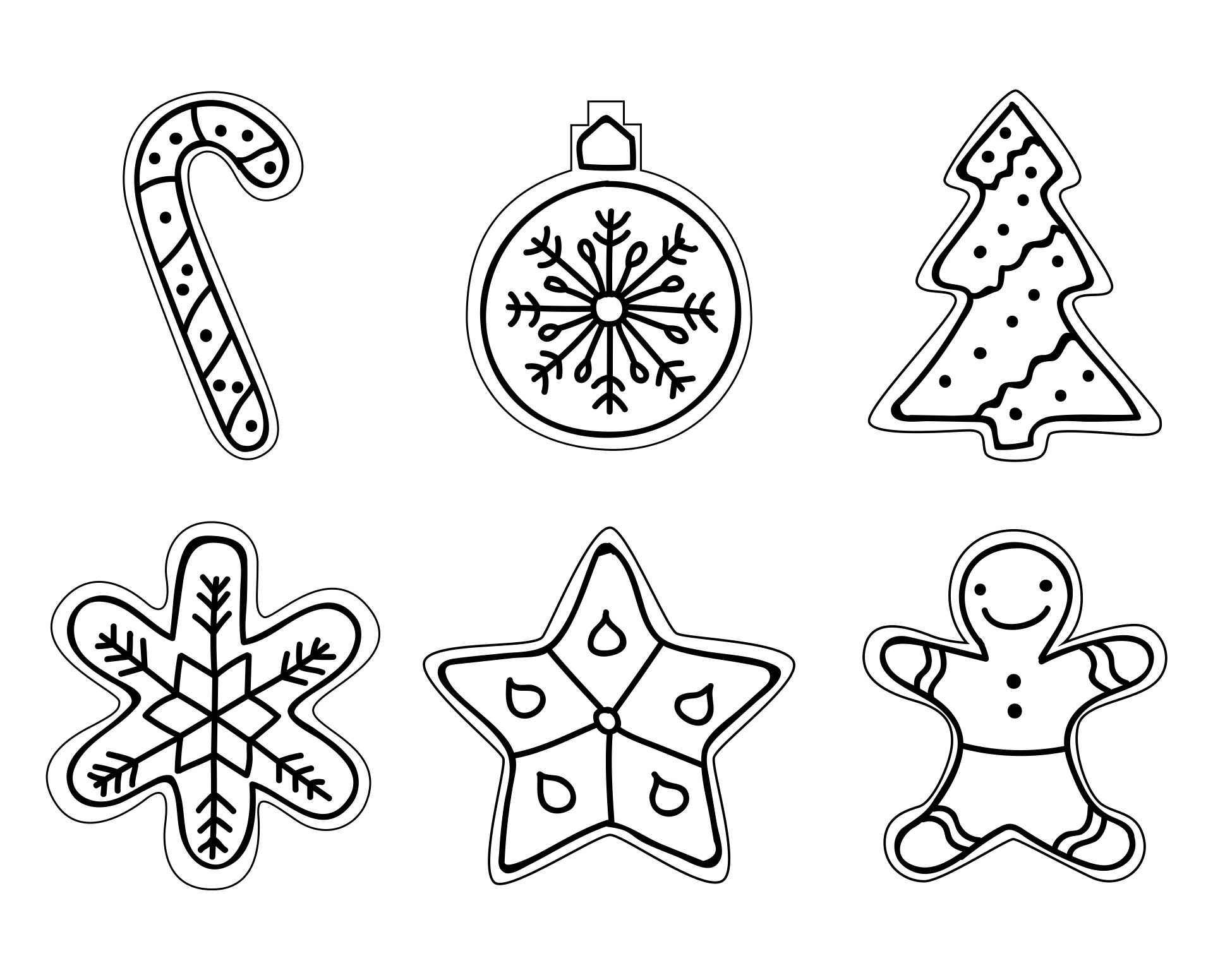 Christmas Cookie Christmas Coloring Pages 15 Free PDF Printables Printablee