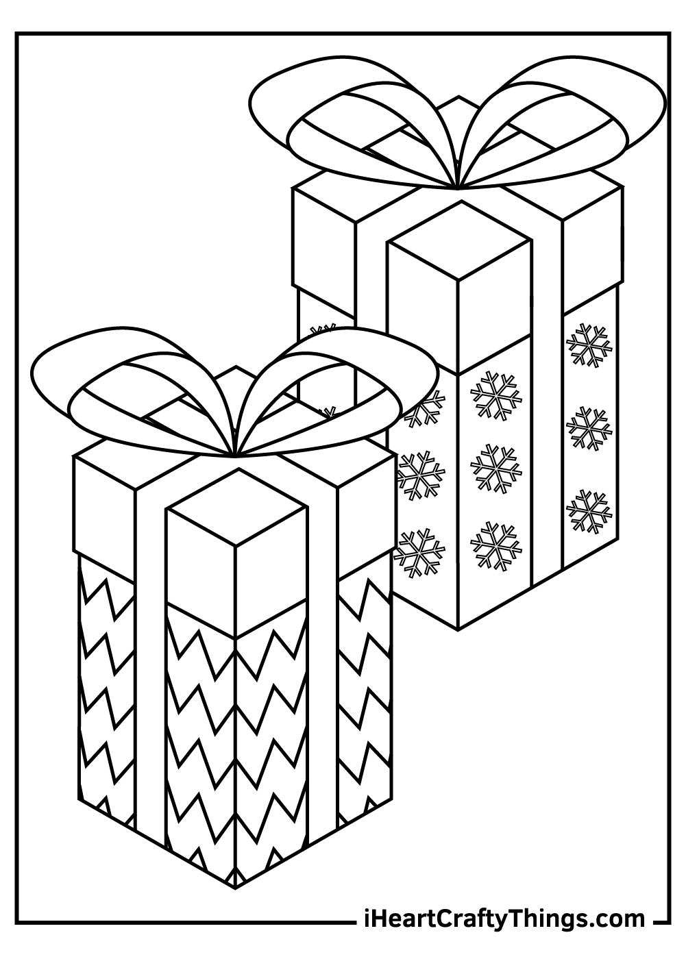 Christmas Present Coloring Pages