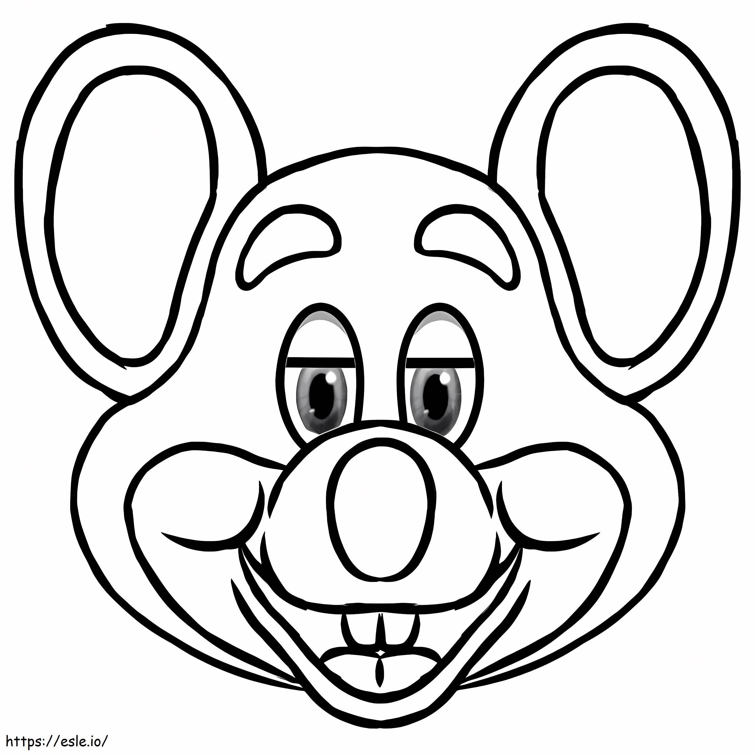 Chuck E Cheese 16 Coloring Page