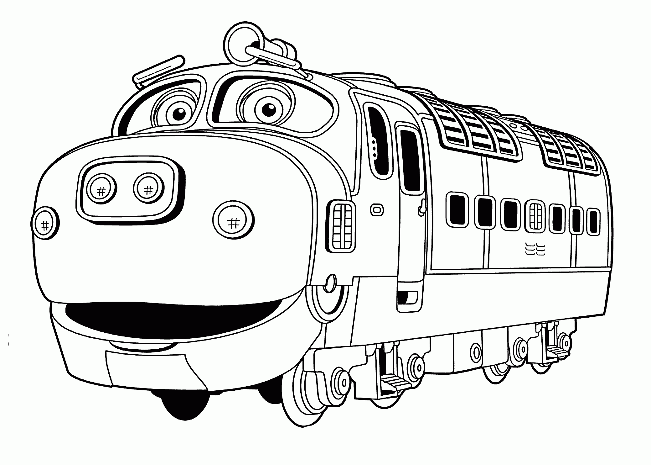 Chuggington Coloring Pages