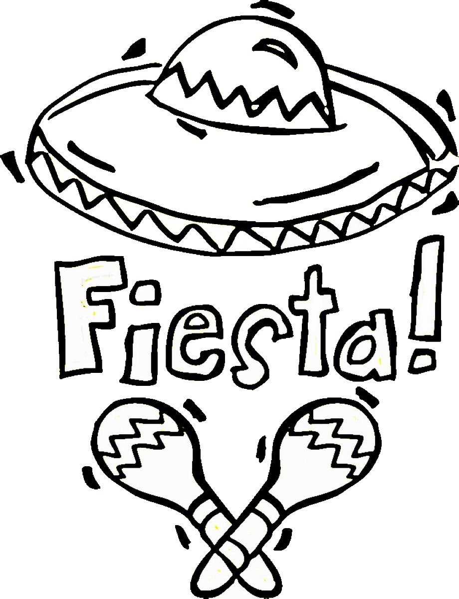Cinco De Mayo Coloring Pages