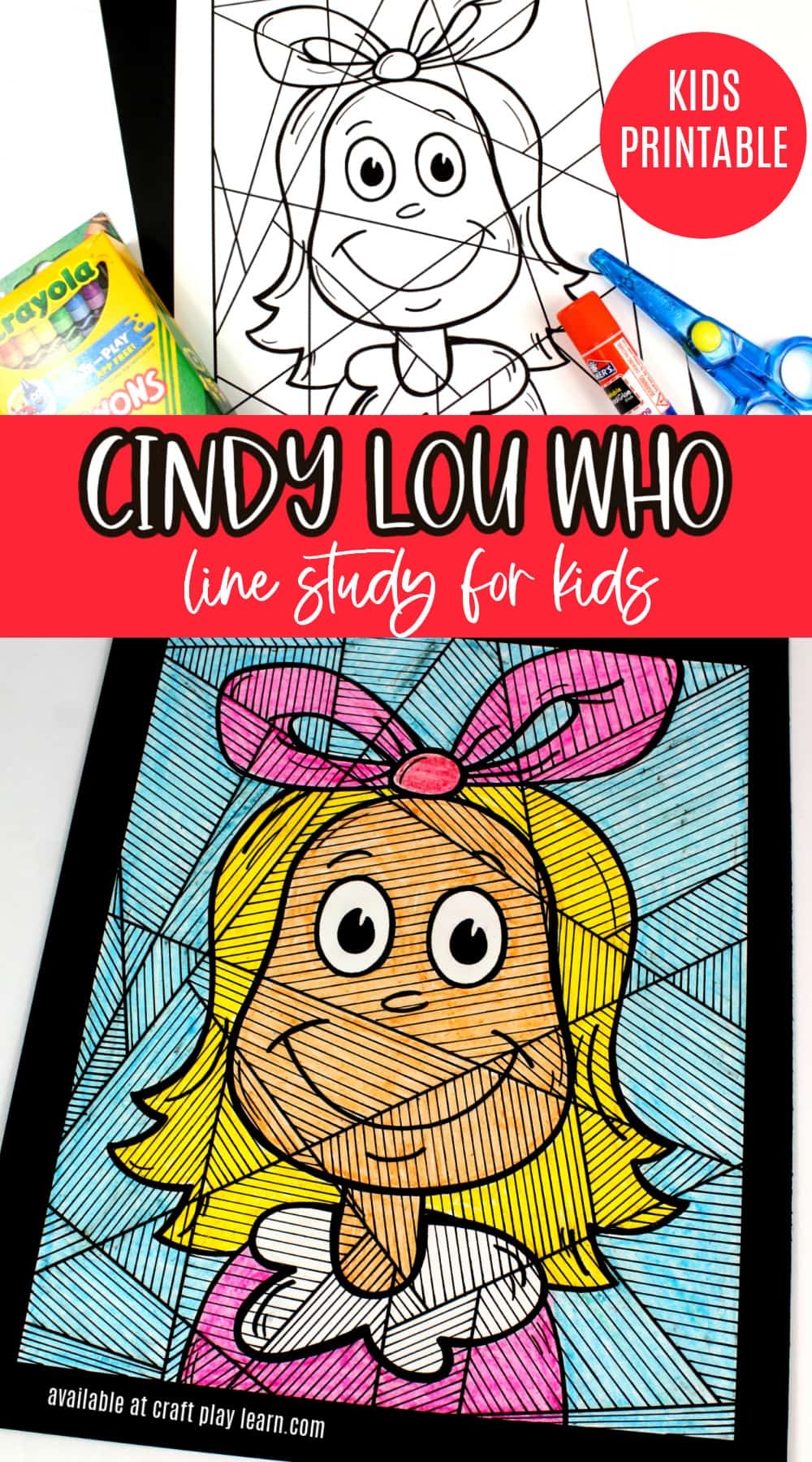 Cindy Lou Who Coloring Pages