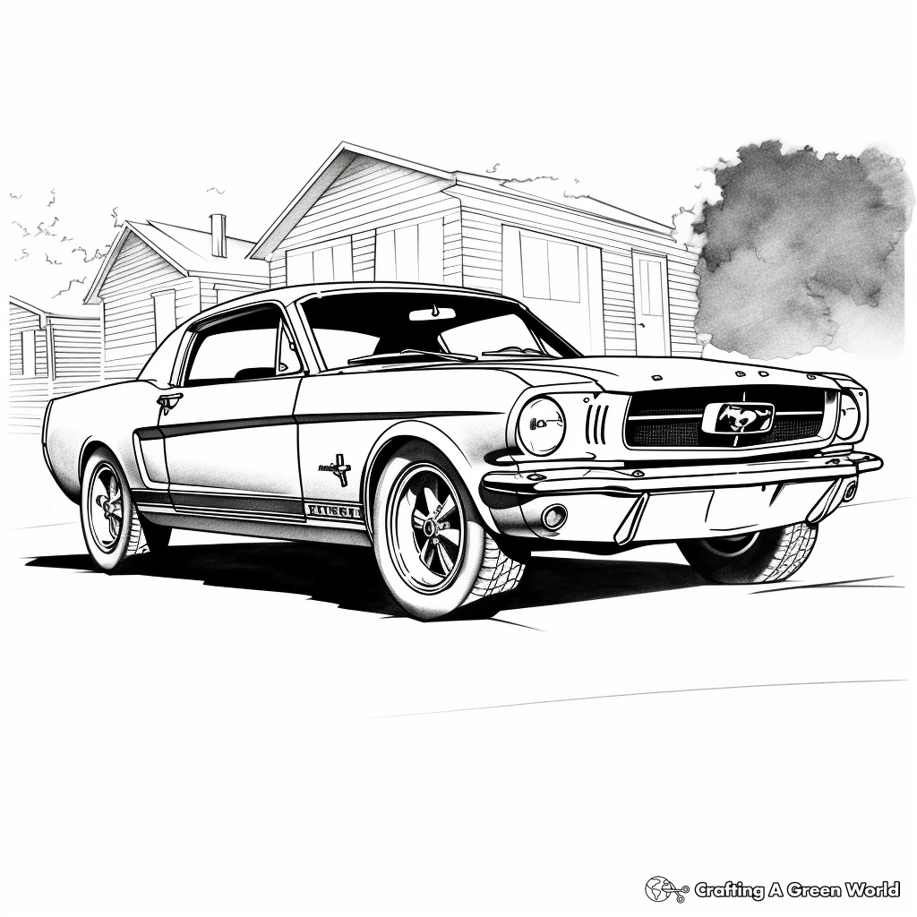 Classic Car Coloring Pages Free Printable