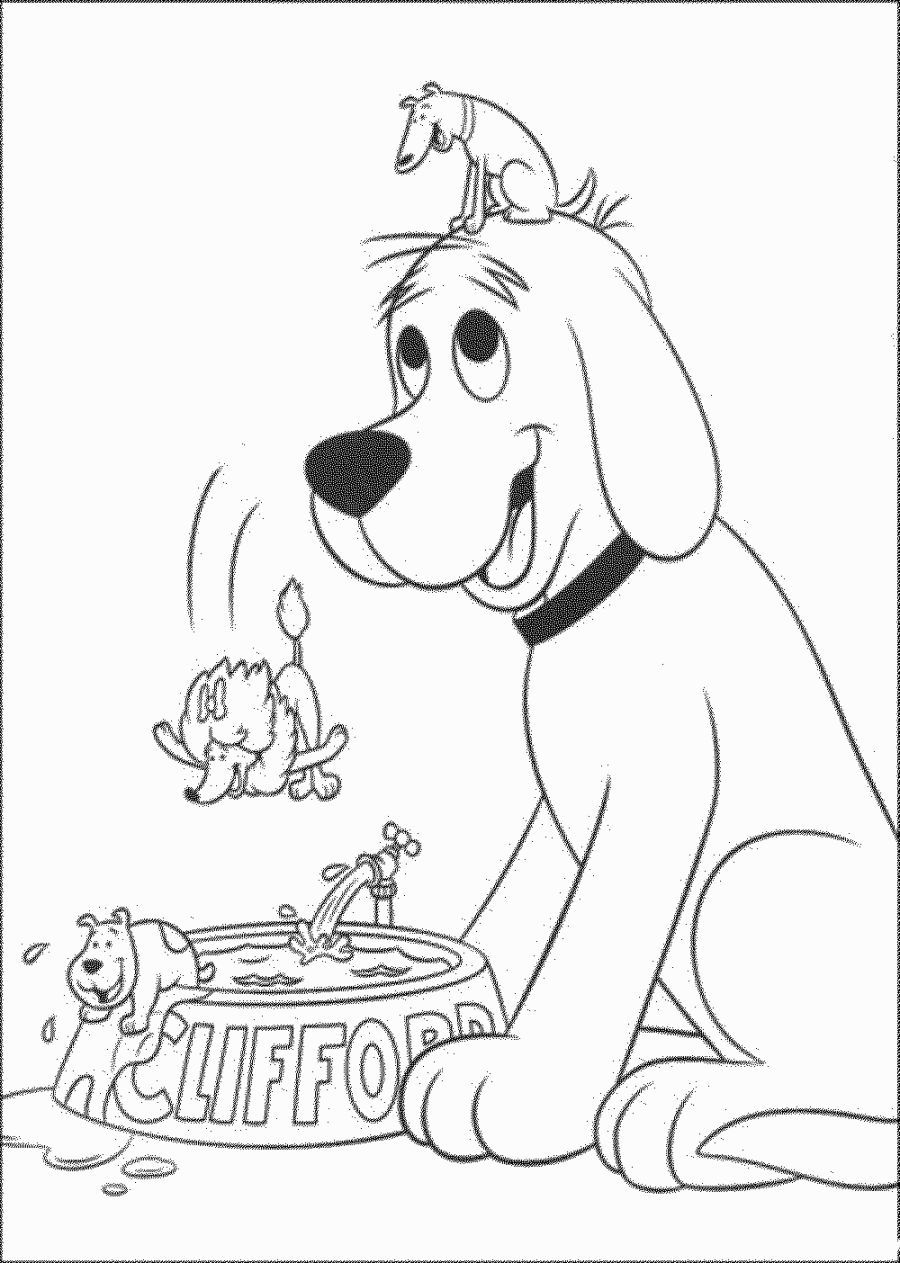 Clifford The Big Red Dog Coloring Pages Dog Coloring Page Thanksgiving Coloring Pages Animal