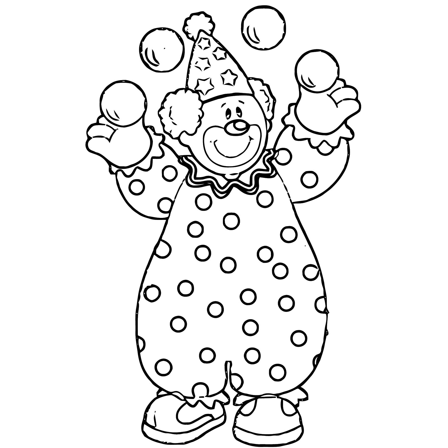 Clown Coloring Page WeColoringPage 045 Wecoloringpage