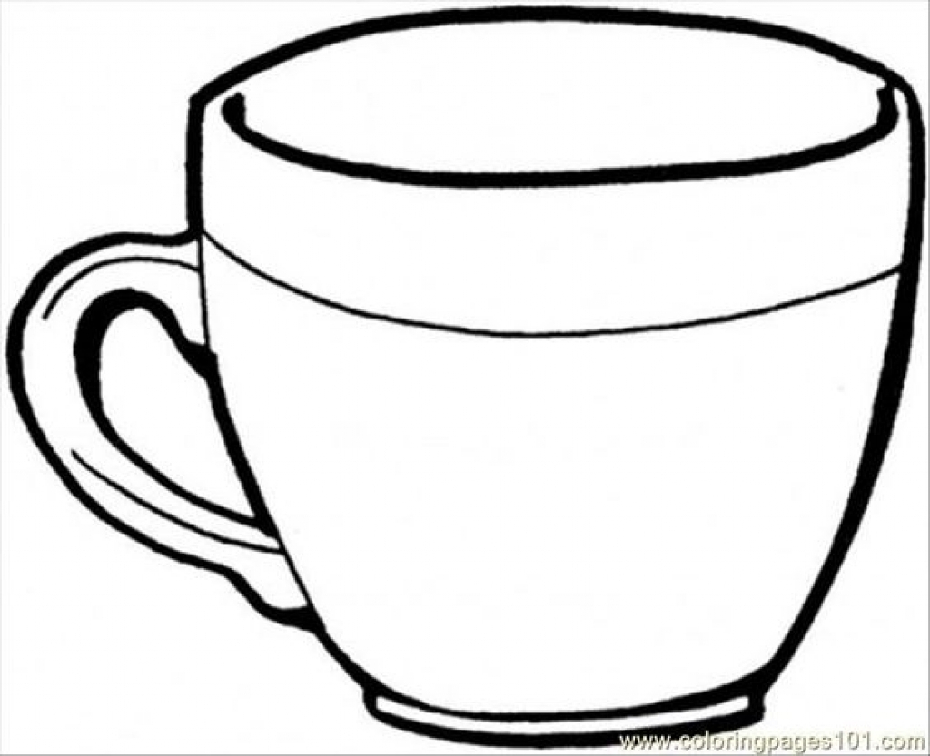 Coffee Cup Coloring Pages At GetColorings Free Printable Colorings Pages To Print And Color