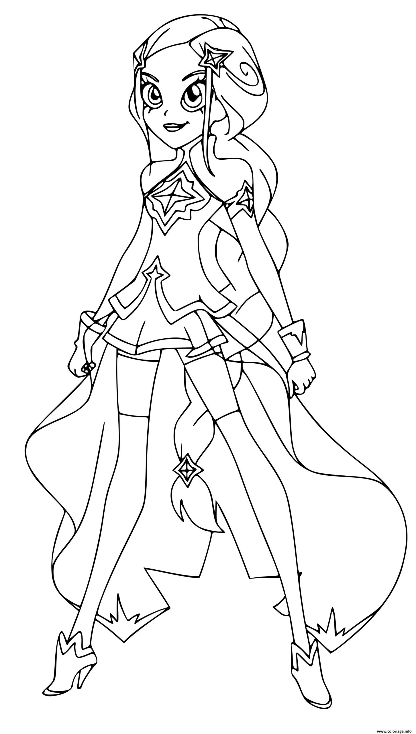 Lolirock Printable Coloring Pages