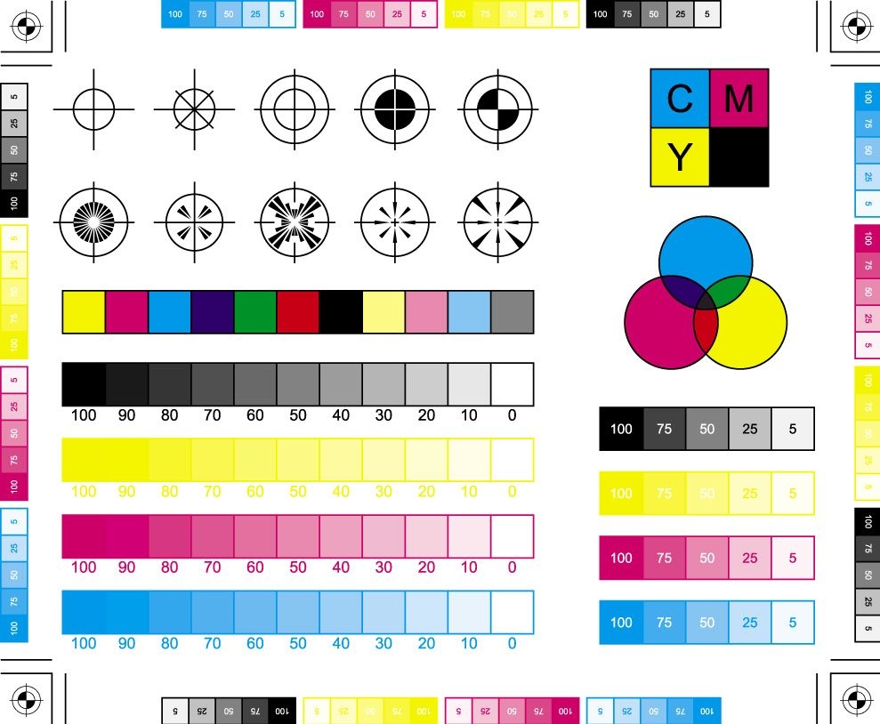 Color Printer Test Page Woodkda