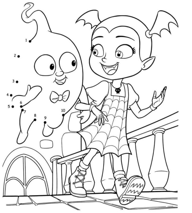 Free Vampirina Coloring Pages