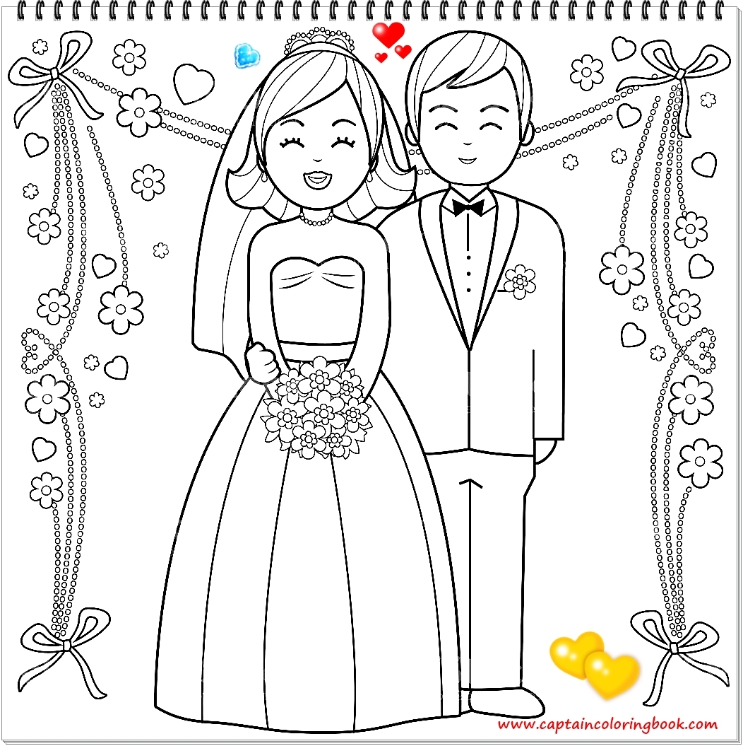 Wedding Coloring Pages