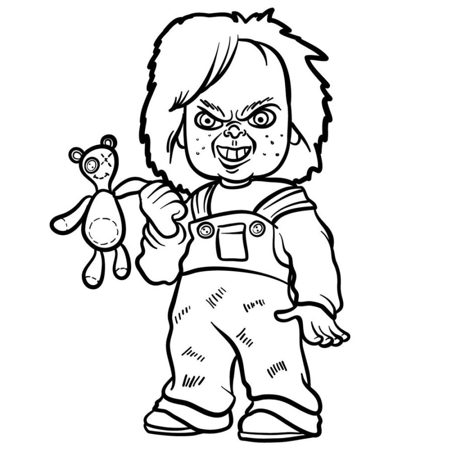 Coloring Chucky Pages