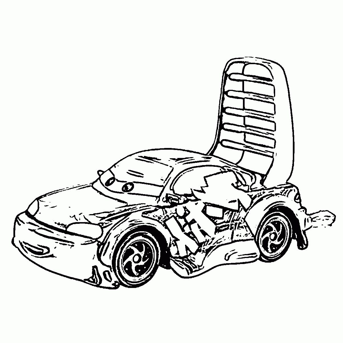 Cars 2 Coloring Pages Printable