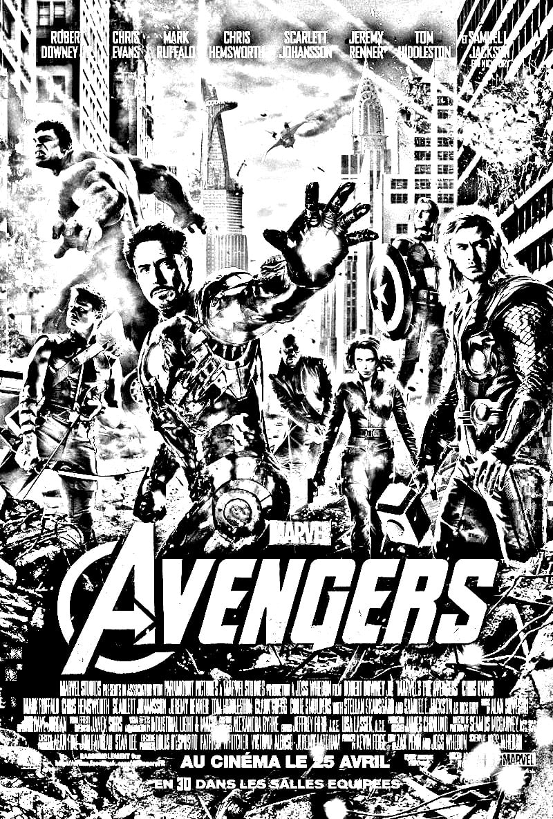 Coloring Pages For Adults Marvel