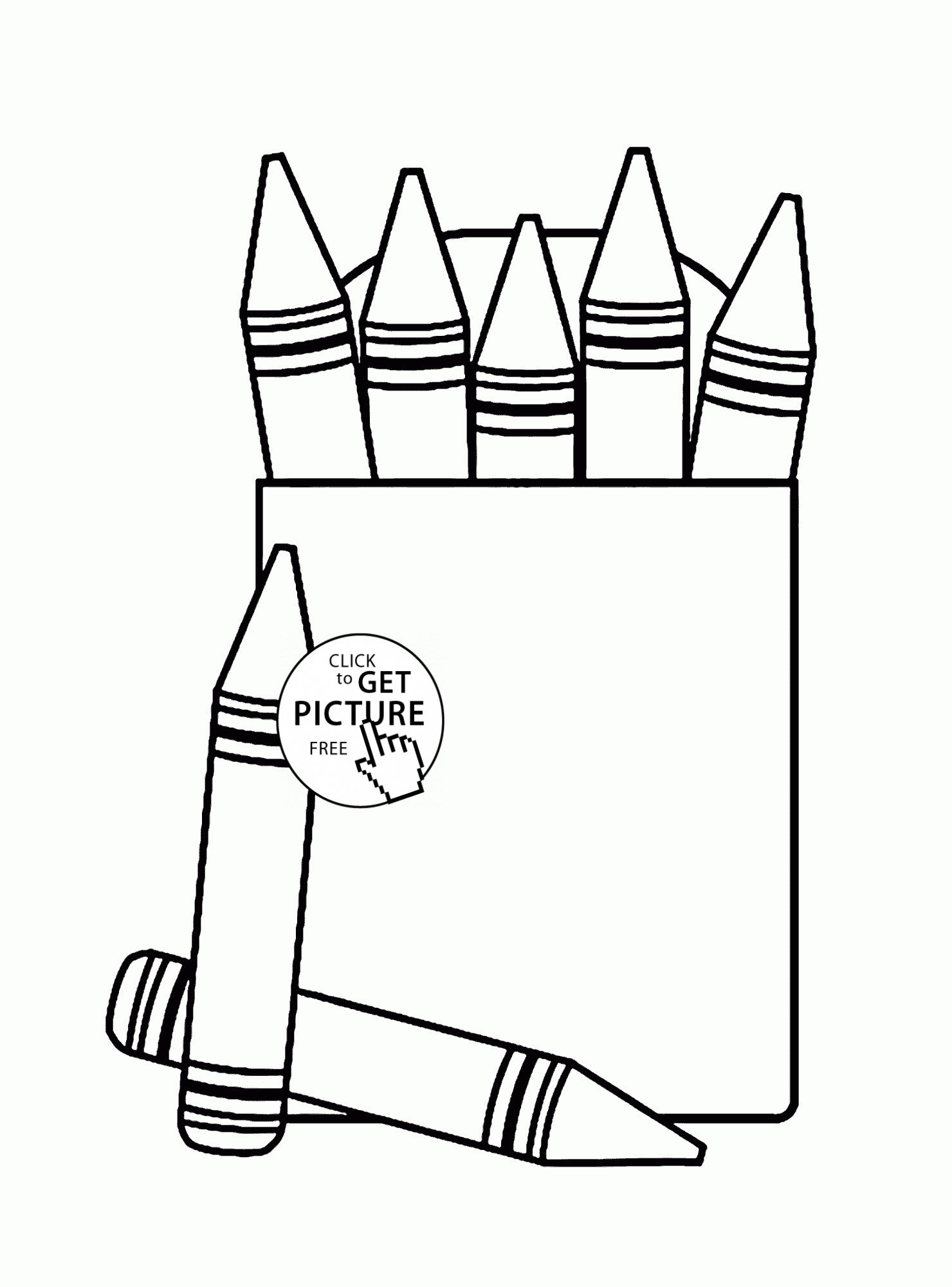 Coloring Pages For Crayons At GetColorings Free Printable Colorings Pages To Print And Color