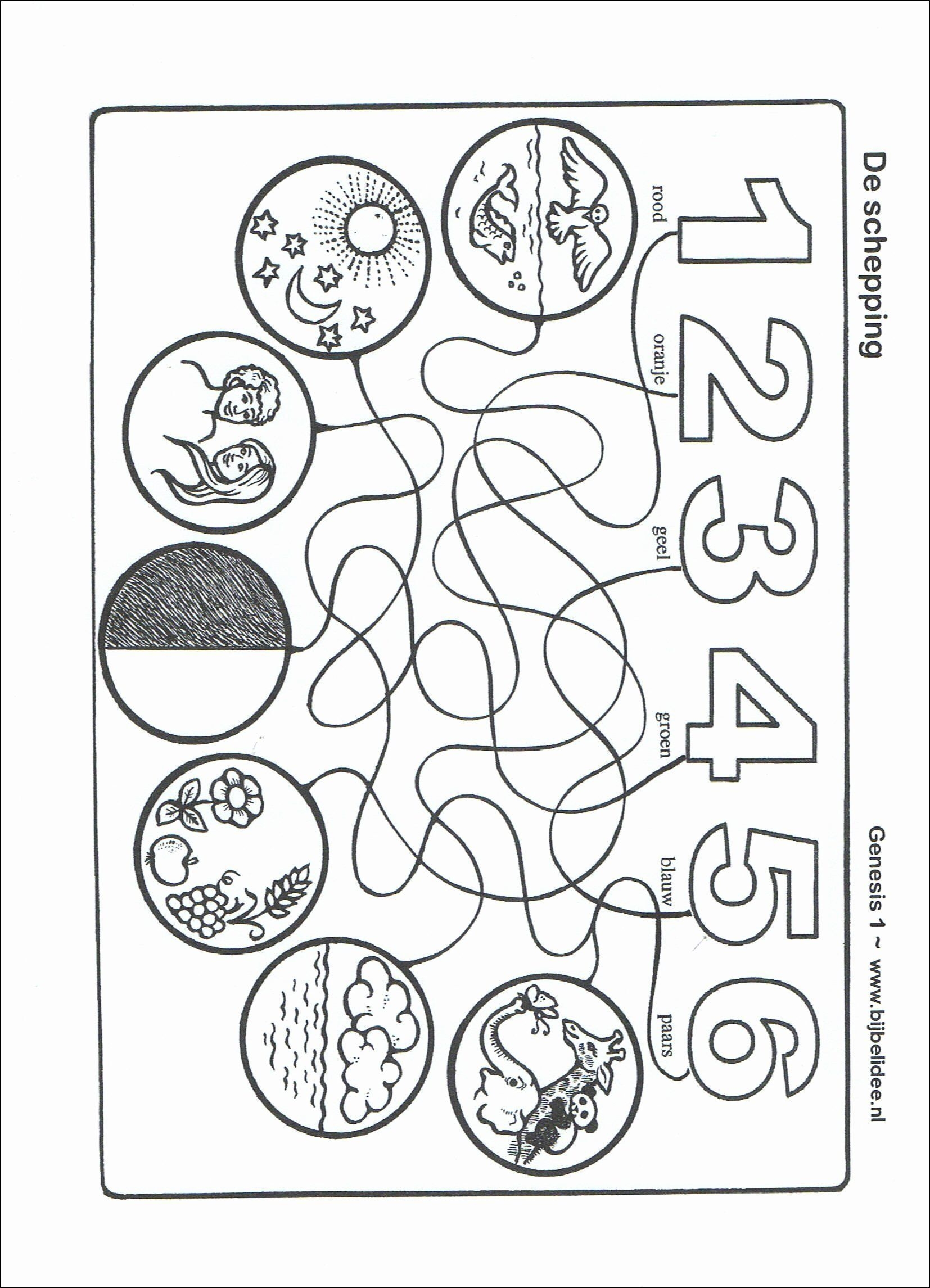 Genesis Coloring Pages