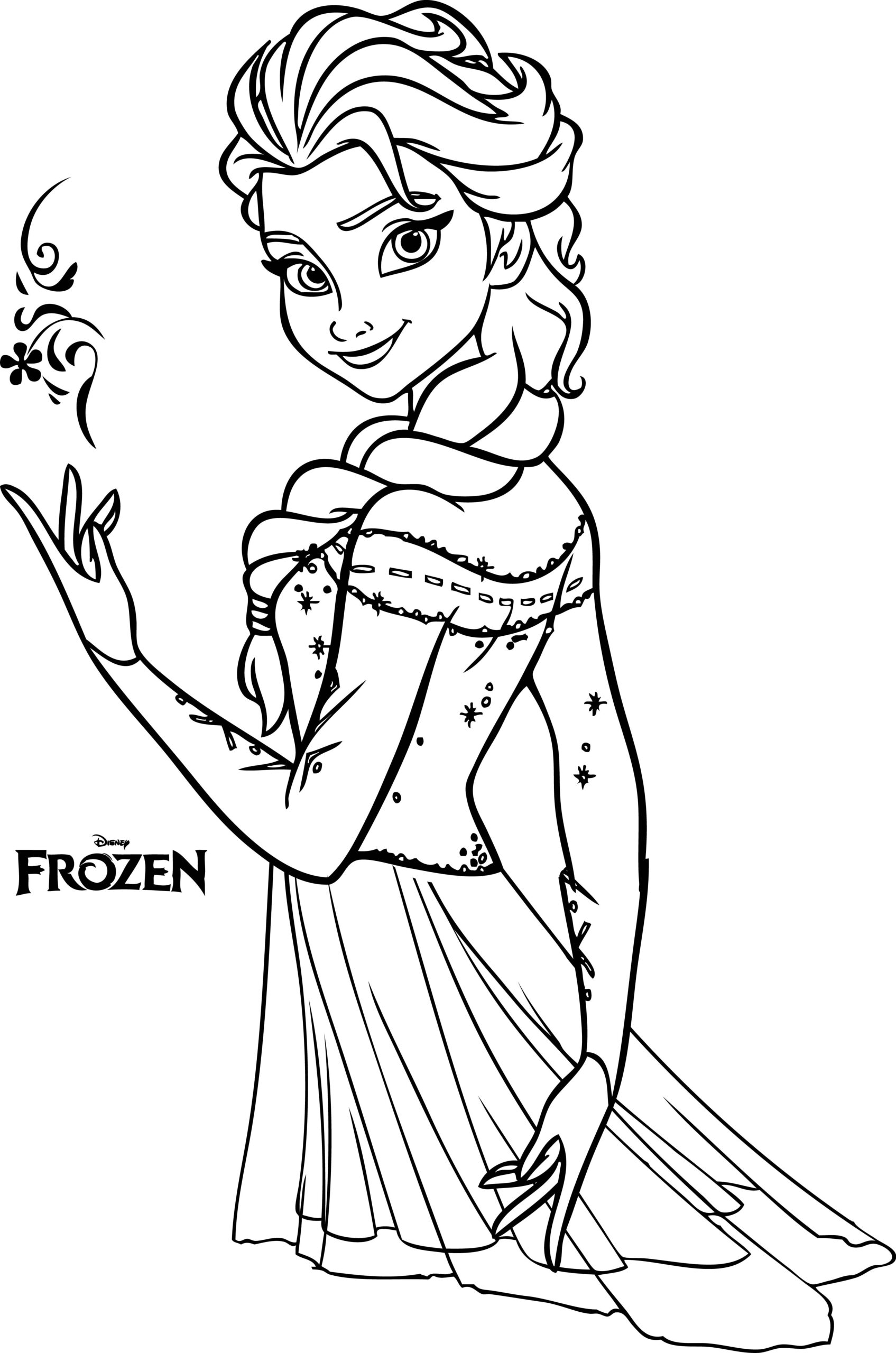 Coloring Pages For Girls Elsa At GetColorings Free Printable Colorings Pages To Print And