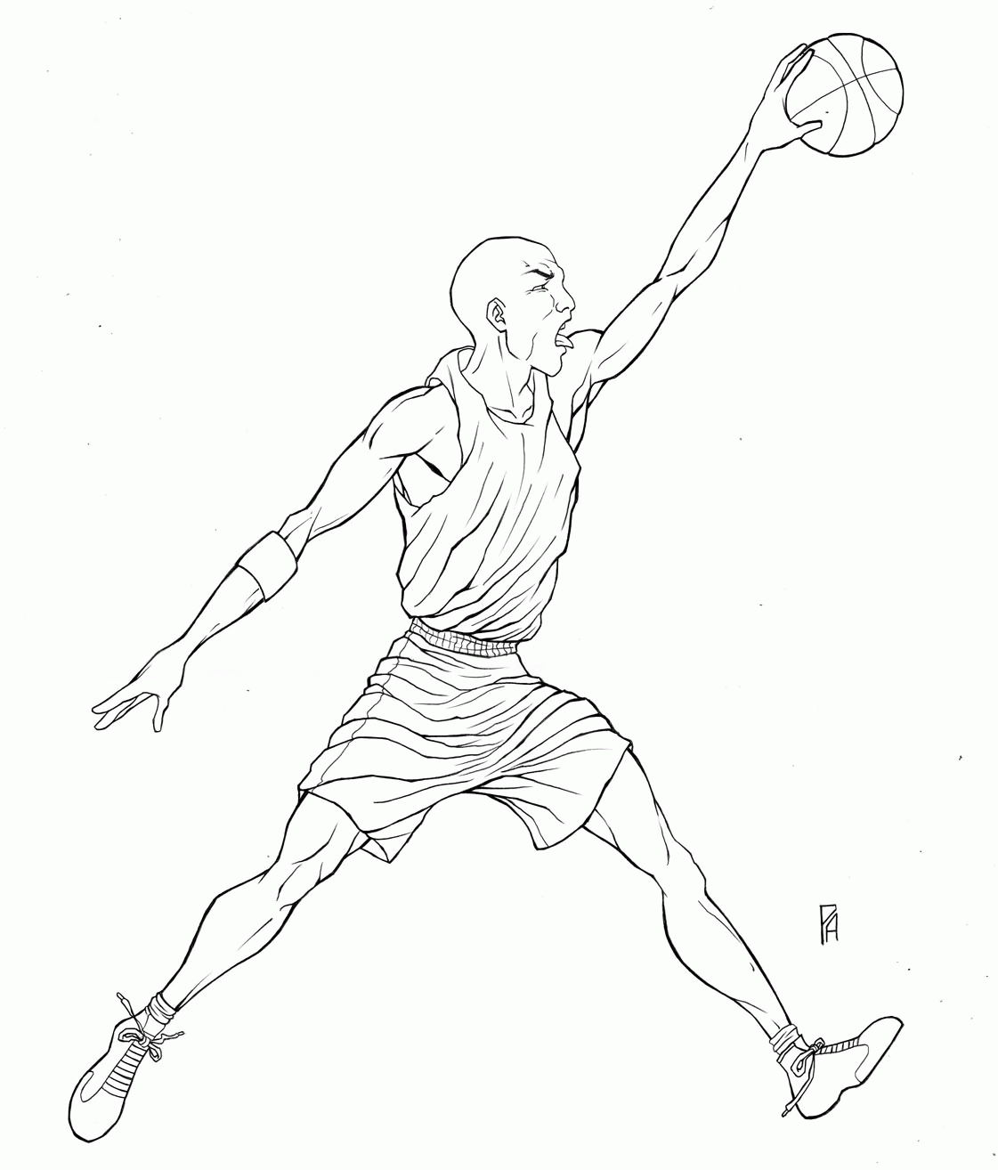 Michael Jordan Coloring Pages