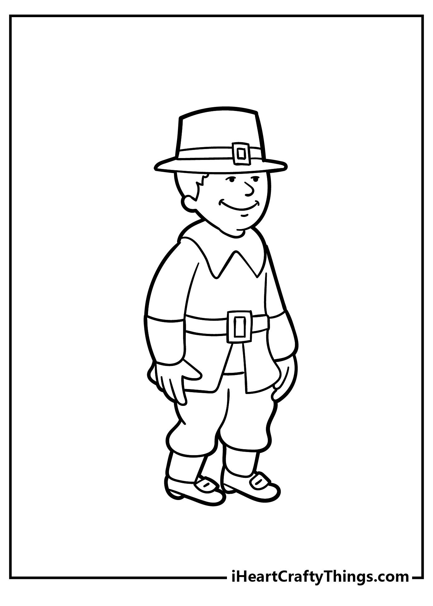 Coloring Pages For Pilgrims