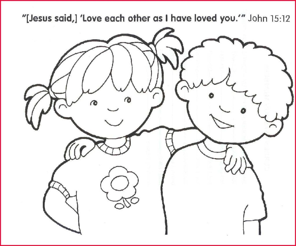 Coloring Pages For Sunday School Preschool Coloring Pages