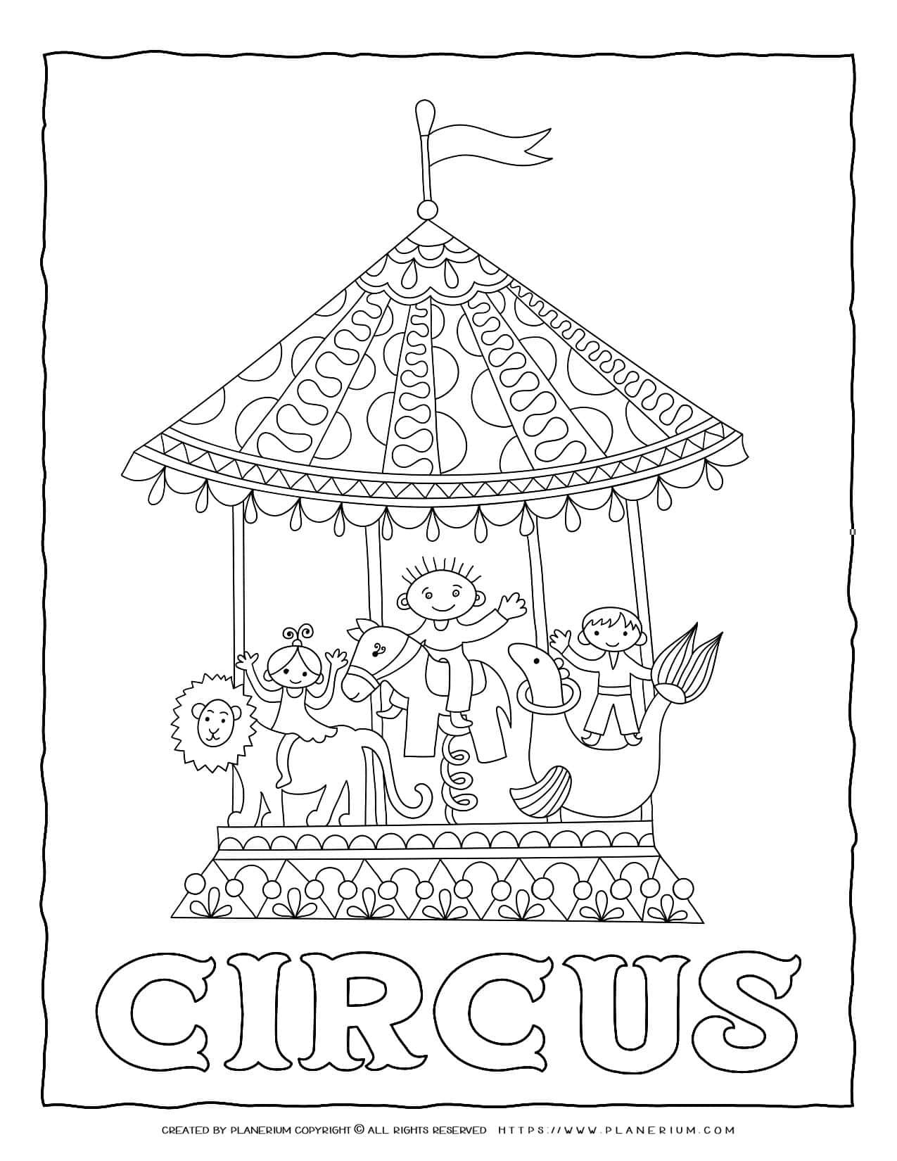 Coloring Pages Free Printables Planerium
