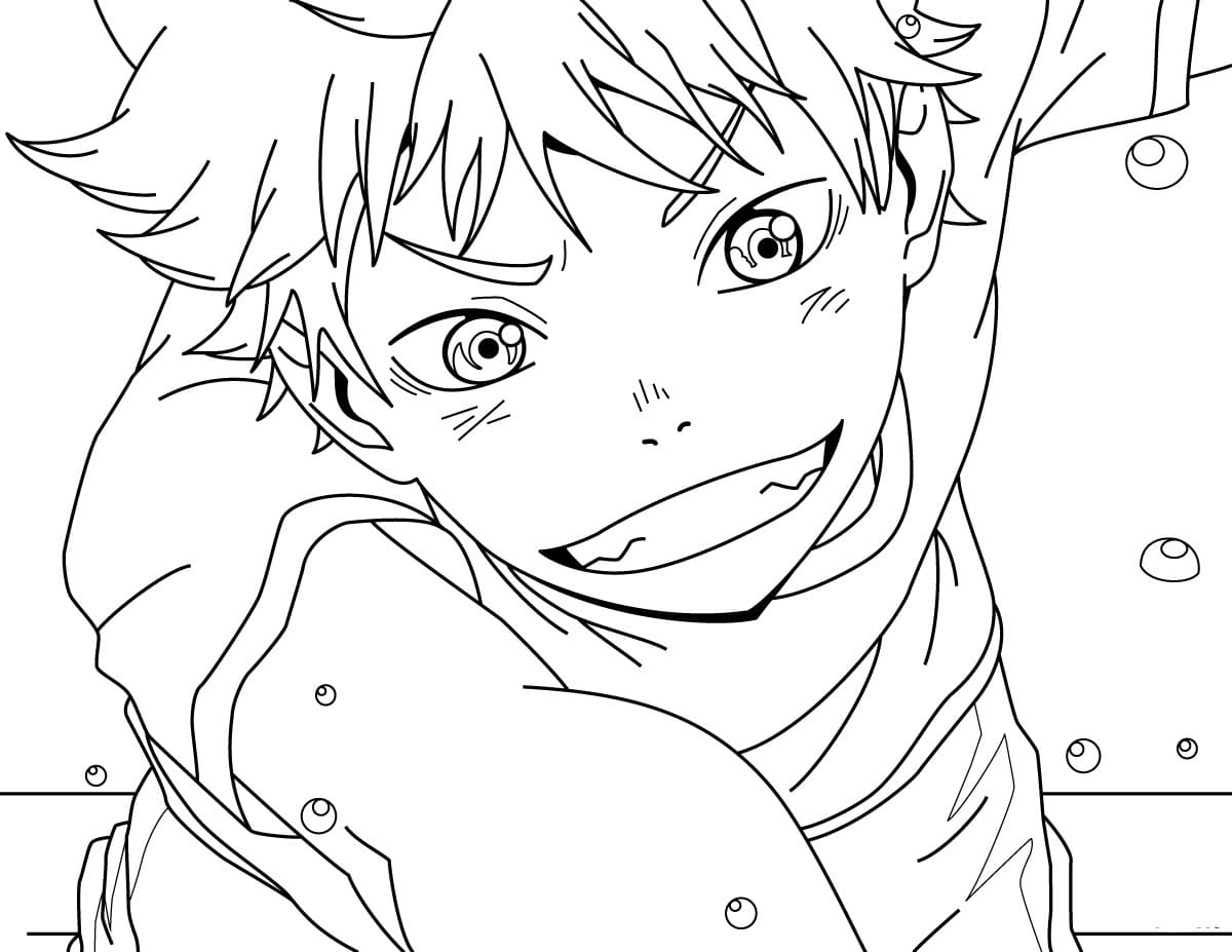 Coloring Pages Haikyuu Print For Free WONDER DAY
