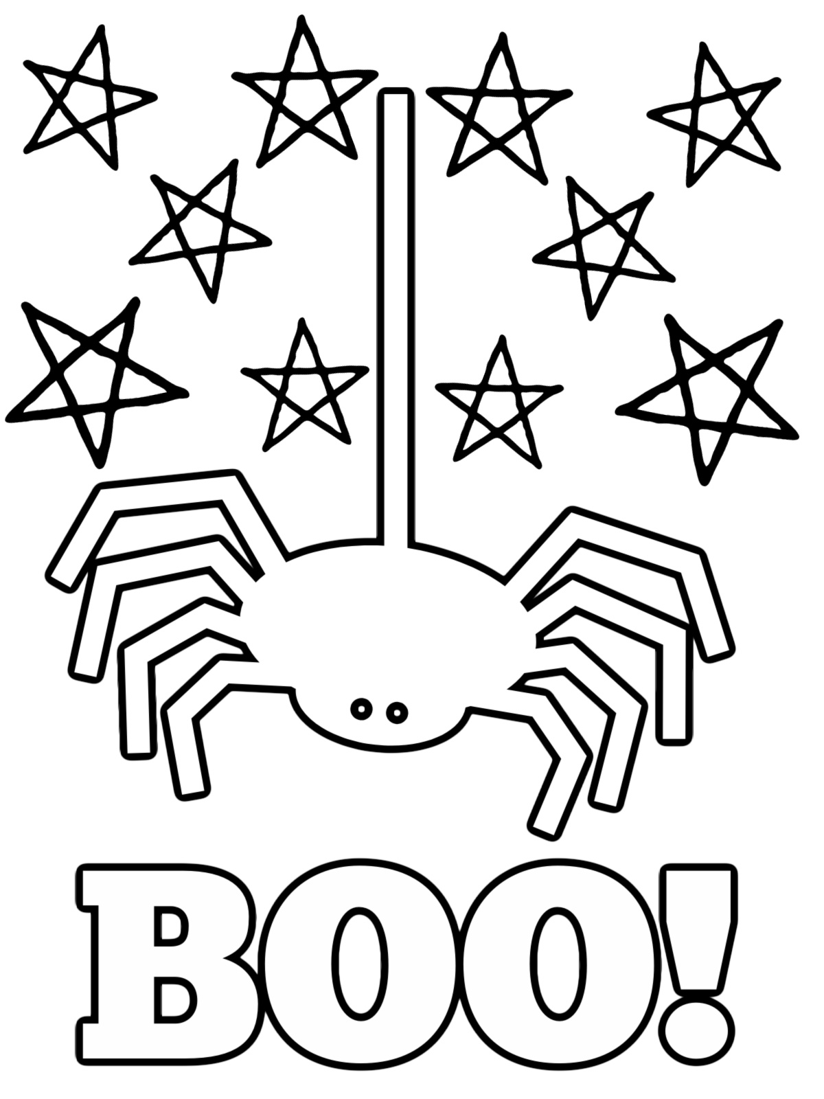 Kid Friendly Halloween Coloring Pages