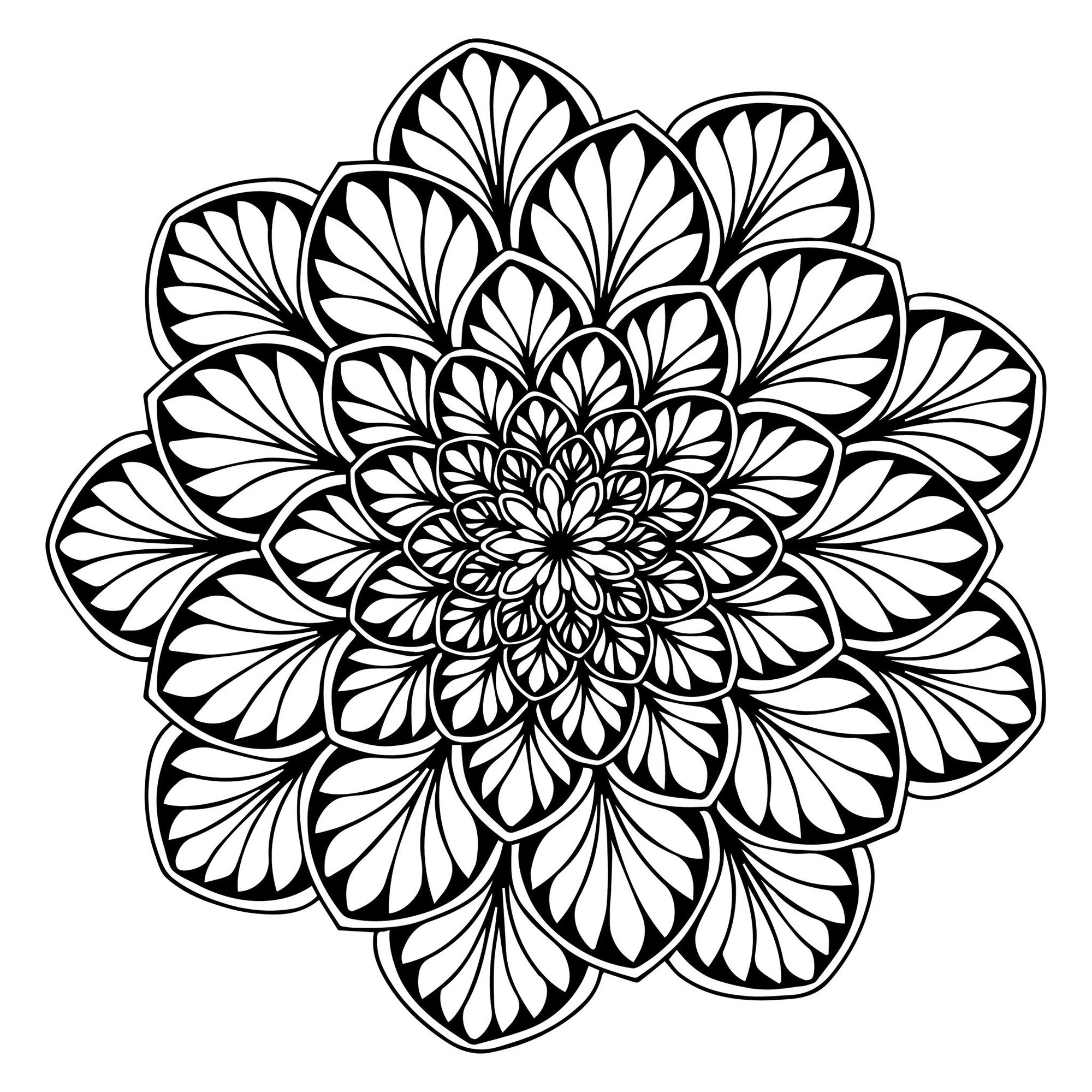 Coloring Pages Mandala Printable
