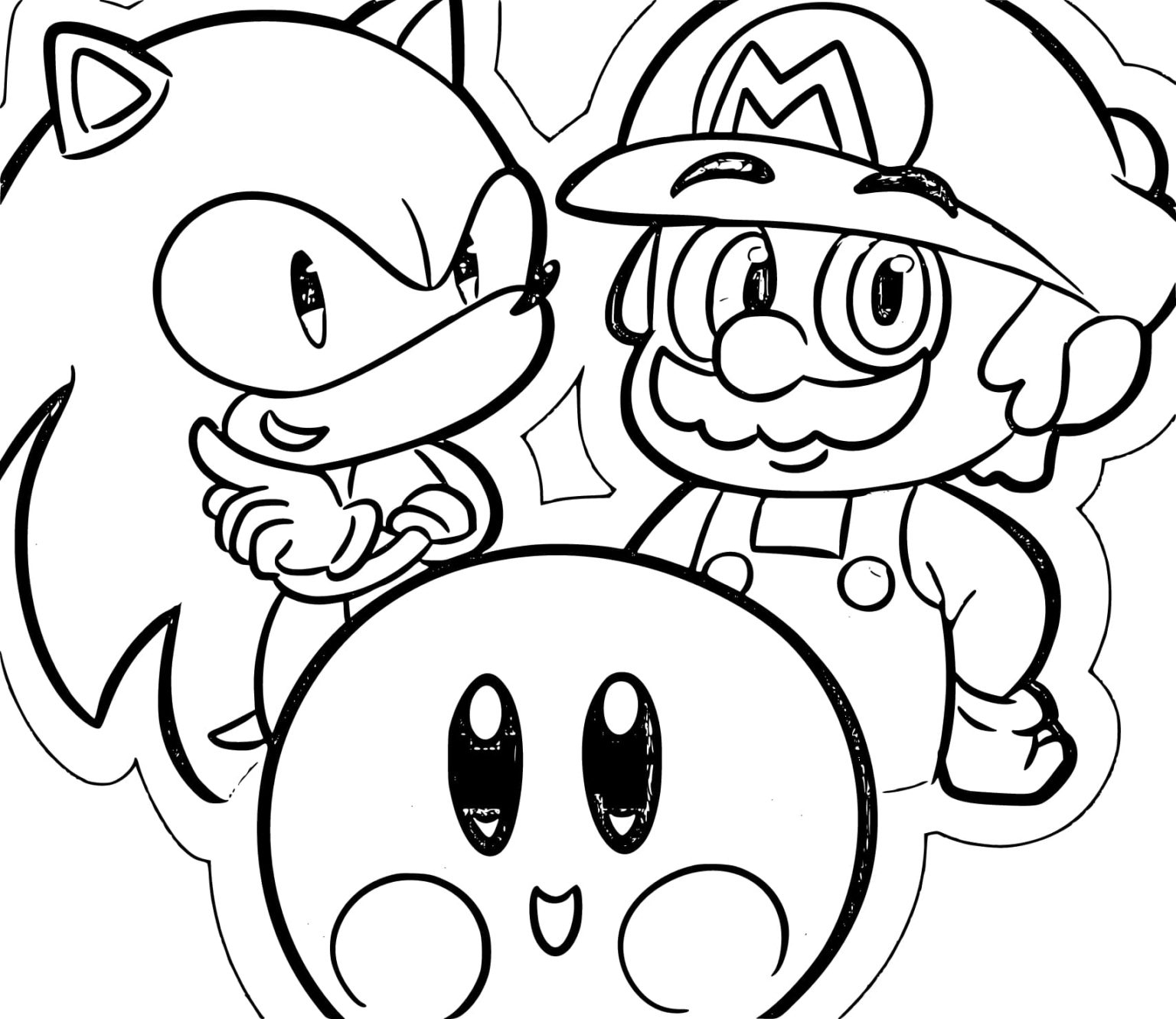 Mario Color Pages