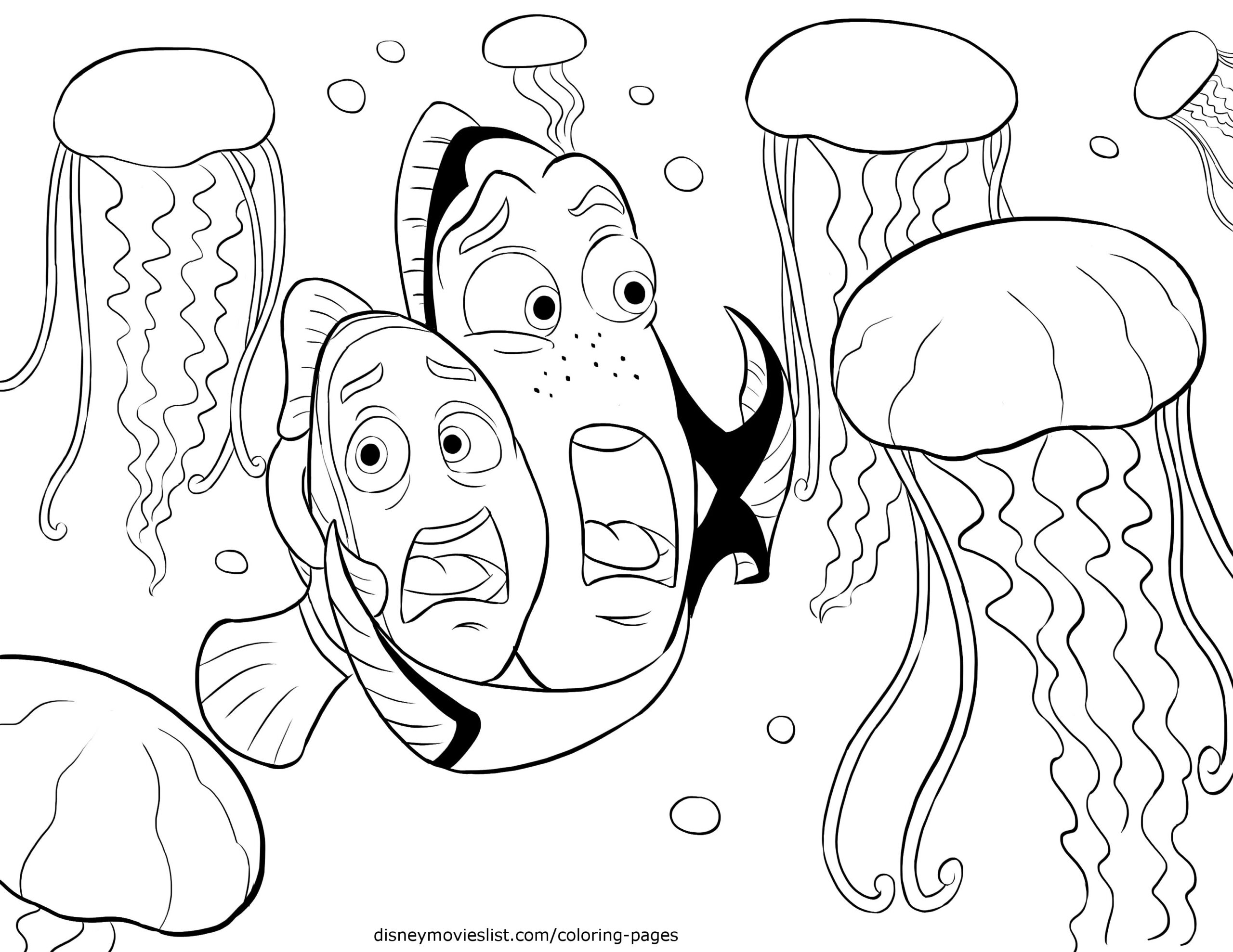 Coloring Pages Of Finding Dory At GetDrawings Free Download