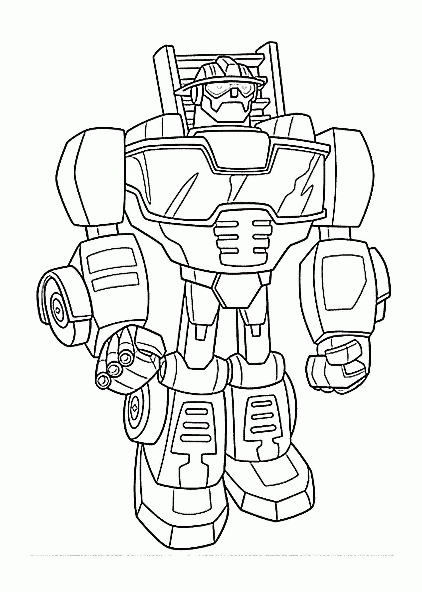 Coloring Pages Rescue Bots Coloring Home
