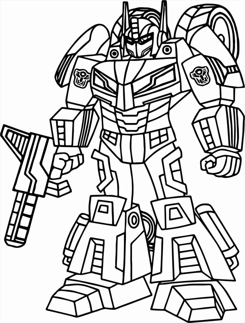 Coloring Pages Transformers 100 Best Images Free Printable