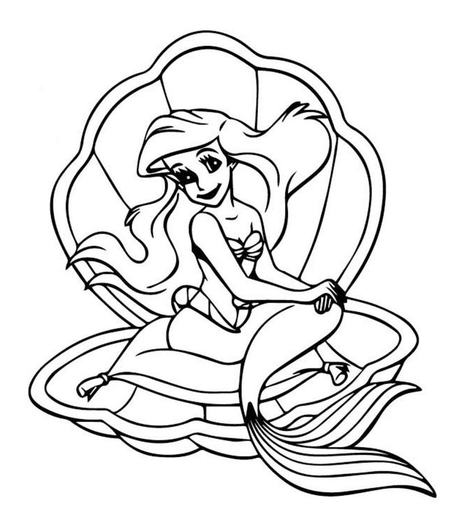 Little Mermaid Coloring Pages