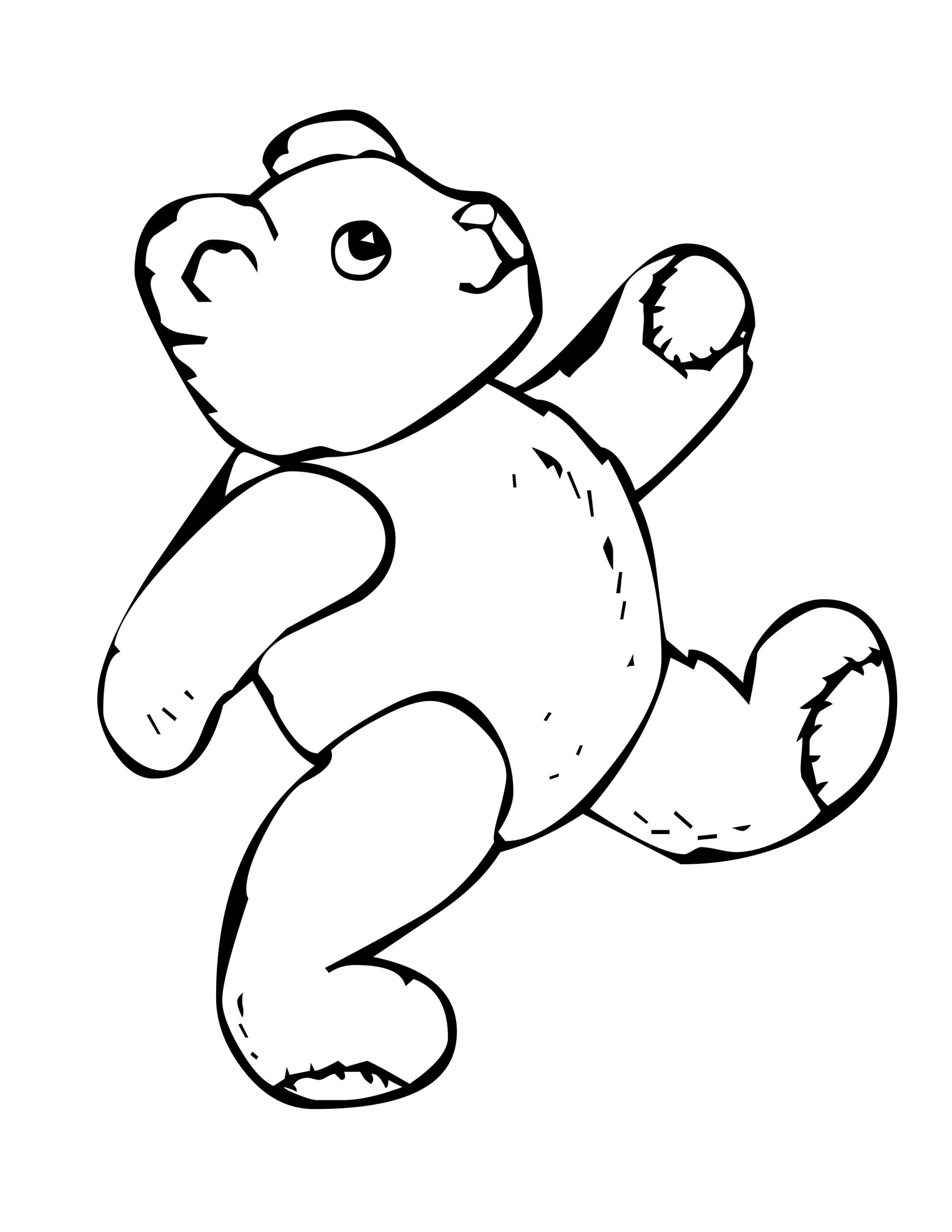 Teddy Bear Coloring Pages