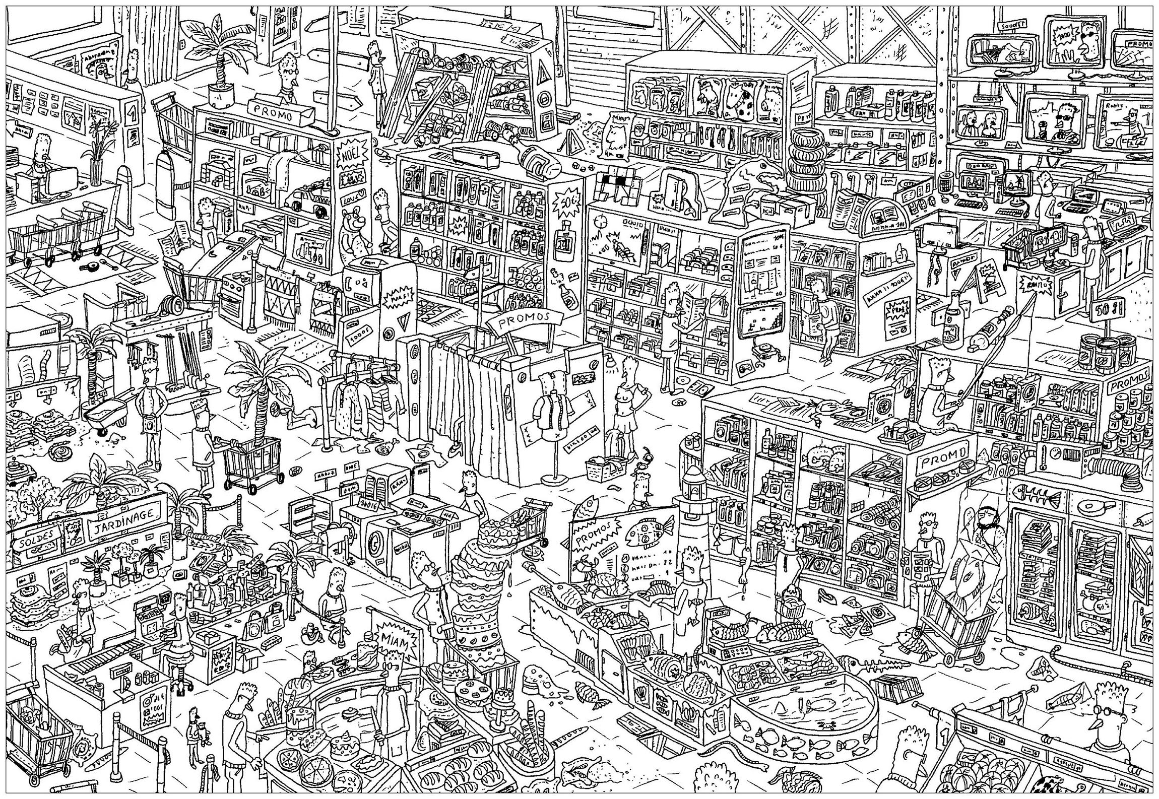 Complex Adult Coloring Pages
