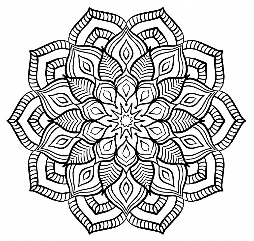 Complex Coloring Pages For Teens And Adults Best Coloring Pages For Kids