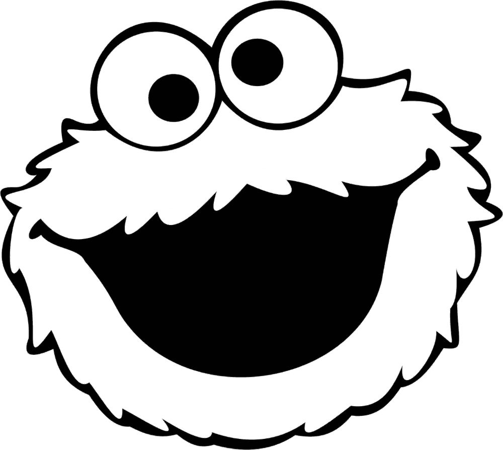 Cookie Monster Sketch At PaintingValley Explore Collection Of Cookie Monster Sketch