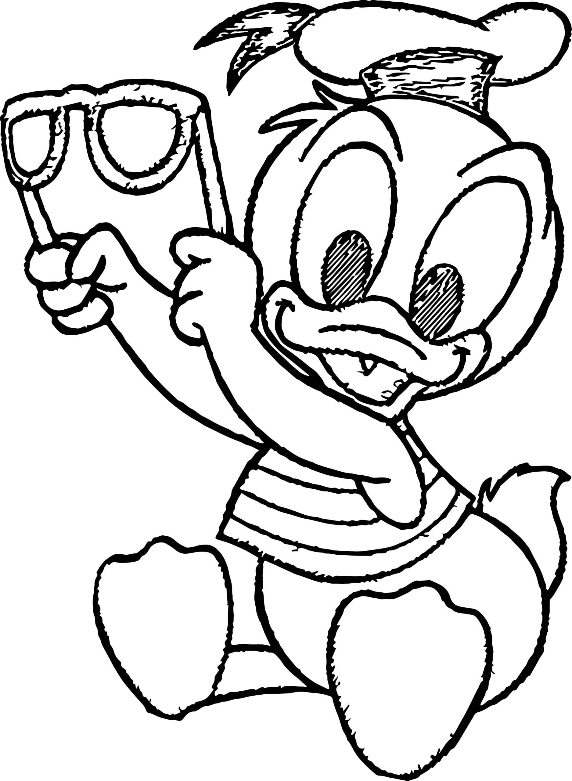 Cool Baby Donald Duck Coloring Page Christmas Coloring Pages Coloring Pages Kids Christmas