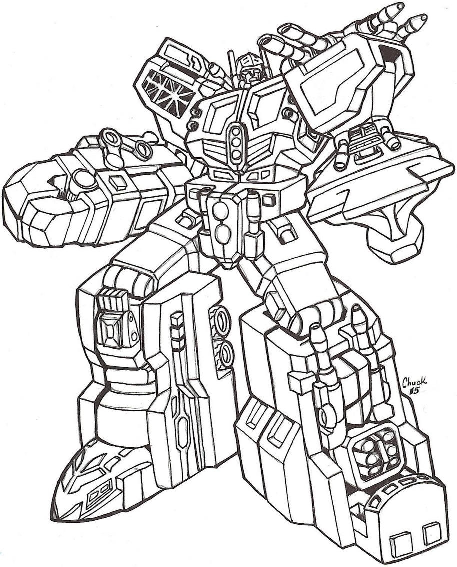 Transformer Coloring Pages Pdf