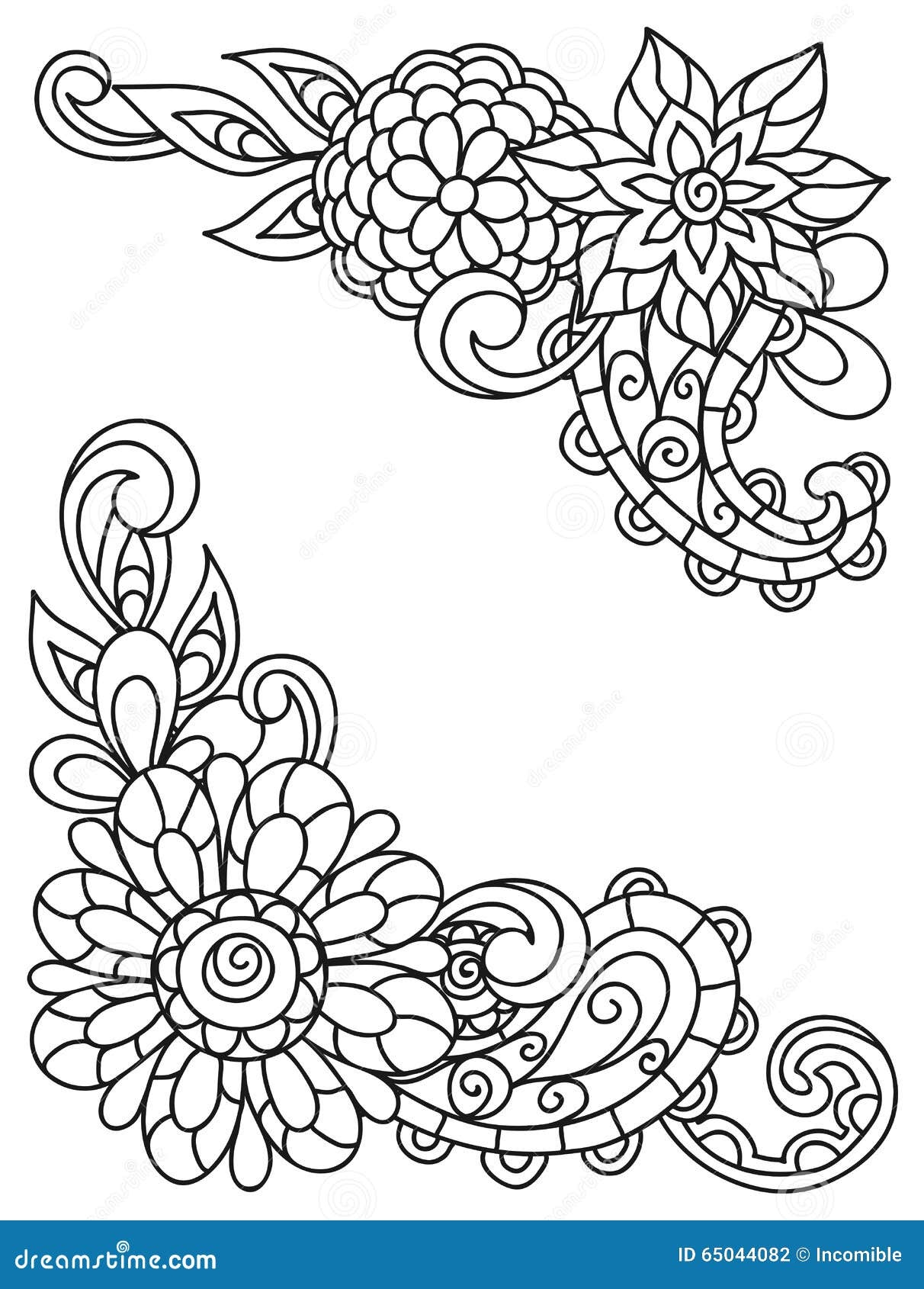 Corner Coloring Pages