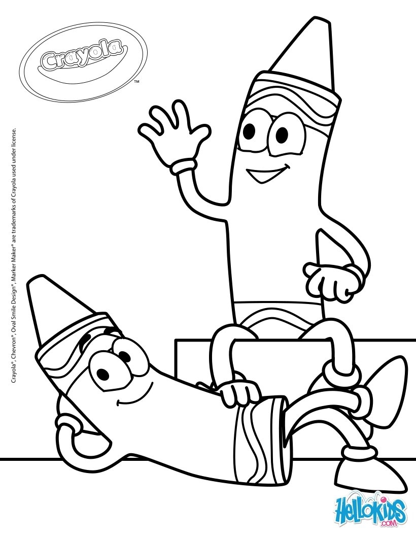 Crayola Coloring Pages