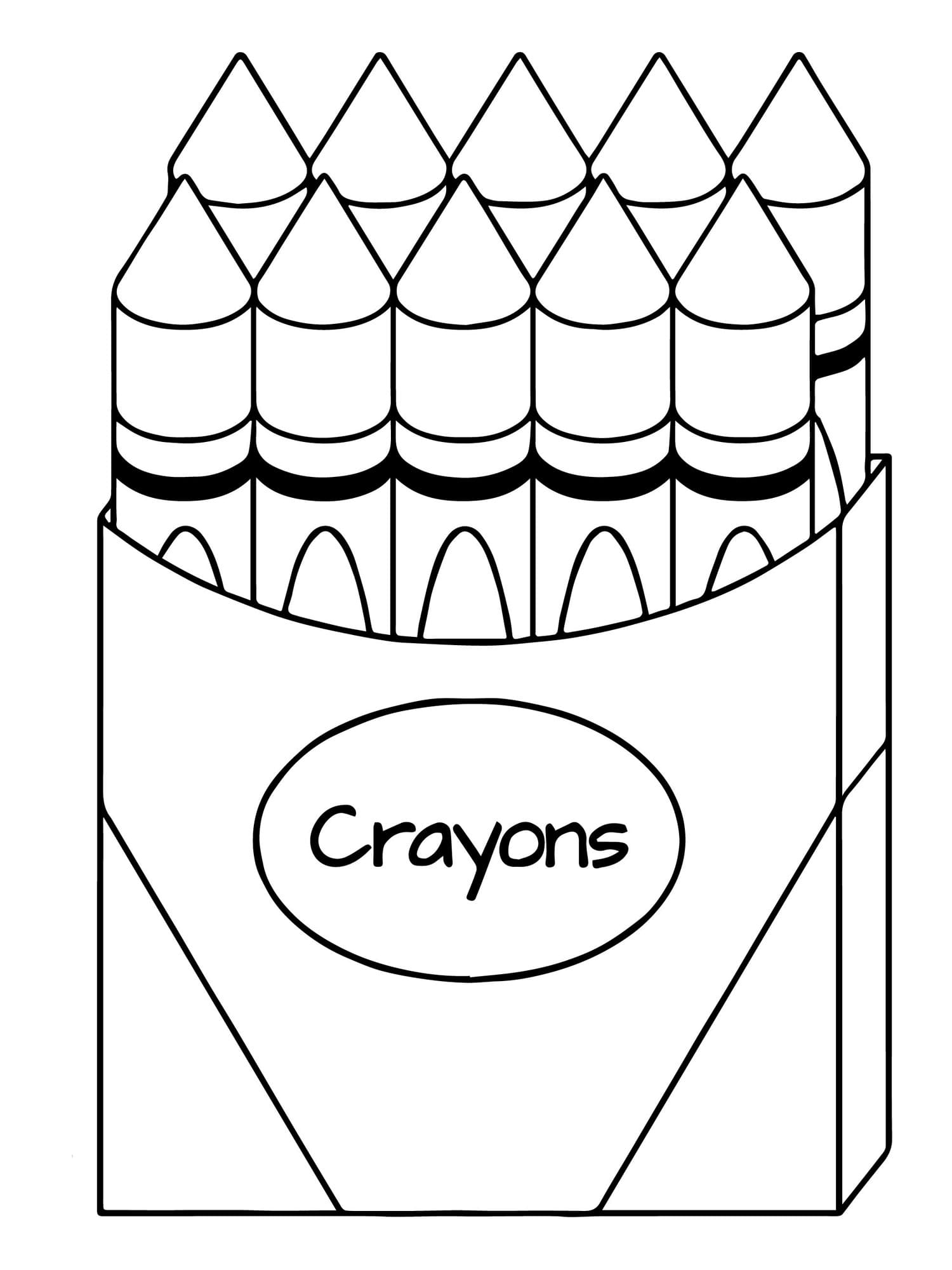 Crayon Coloring Pages Free Printable Coloring Pages For Kids