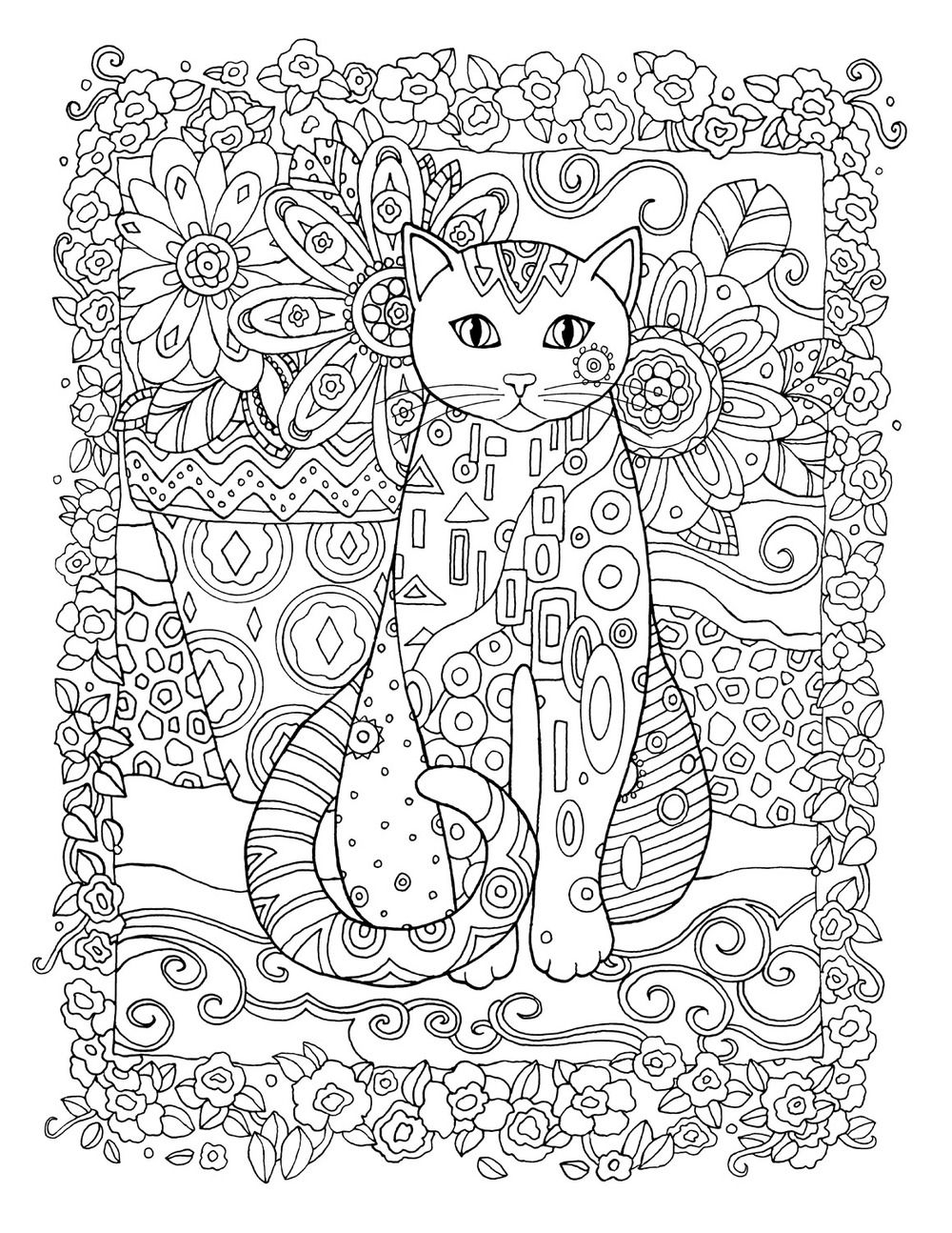 Creative Cats Cat Coloring Book Cat Coloring Page Animal Coloring Pages