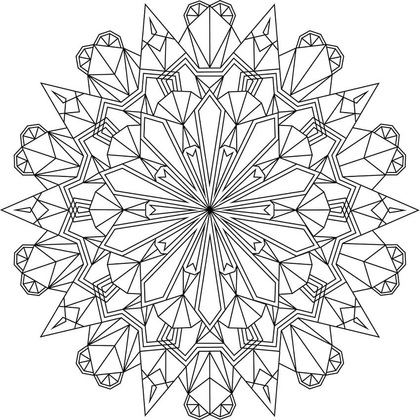 Crystal Coloring Page Free Printable Coloring Pages For Kids