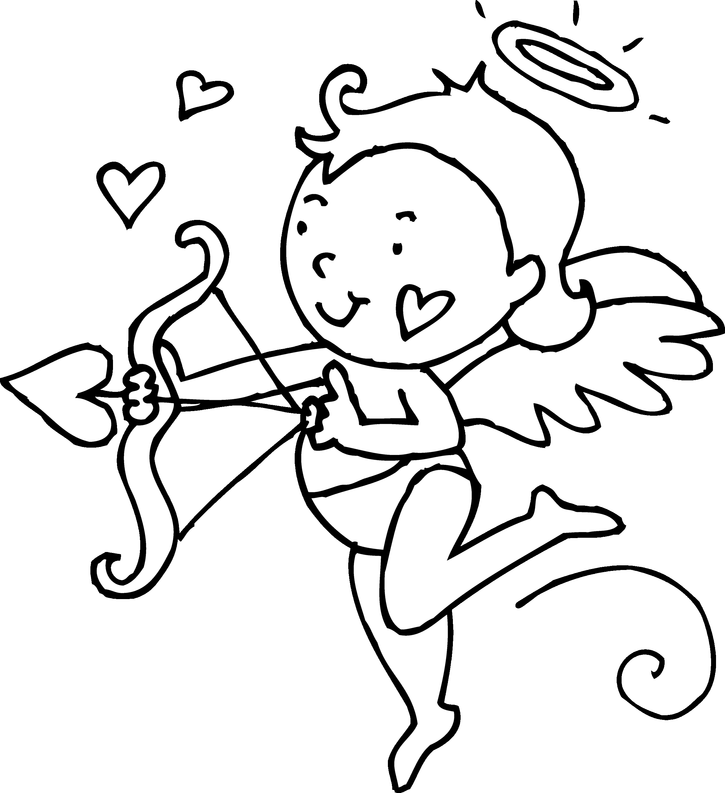 Cupid Coloring Pages Best Coloring Pages For Kids
