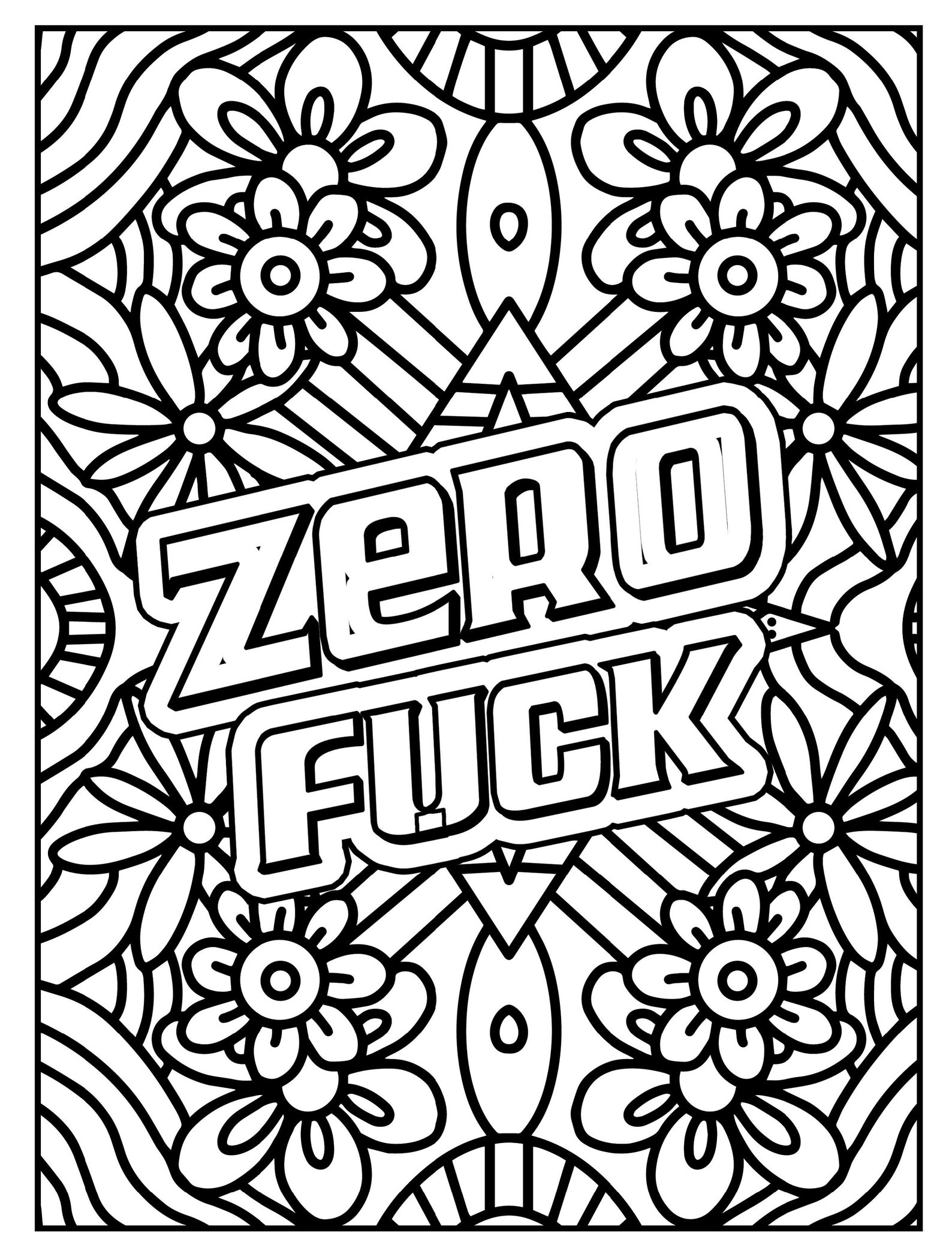 Cuss Word Coloring Pages Printable Printable Templates