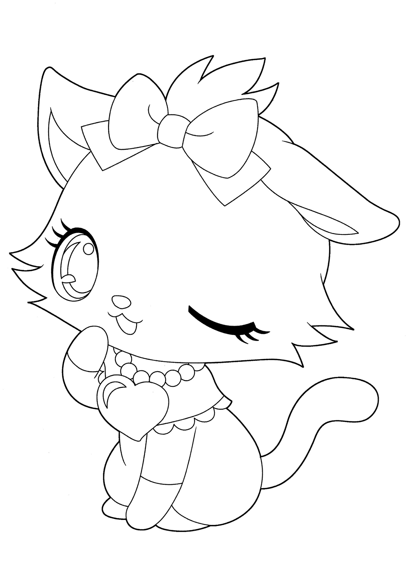 Coloring Pages Cute Animals